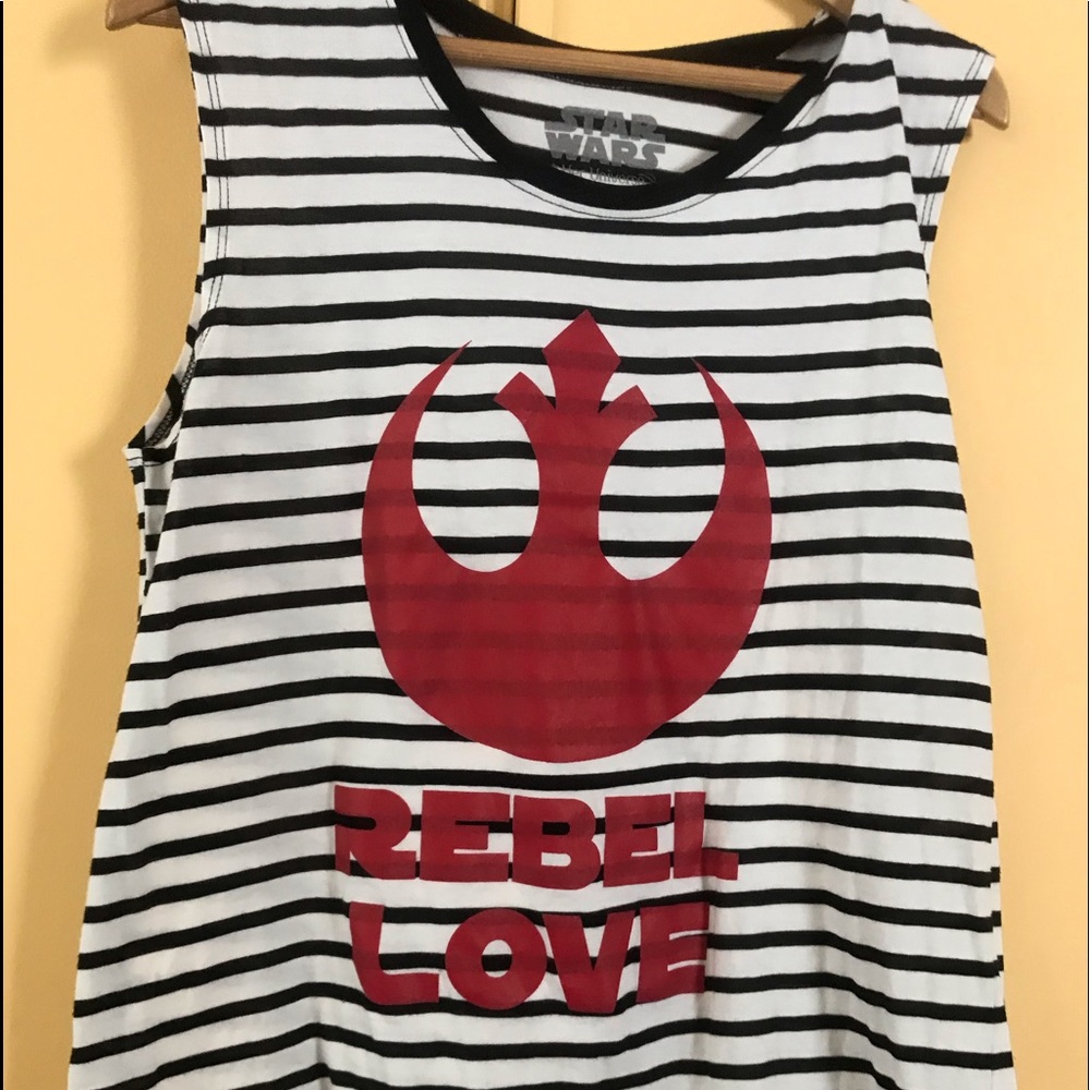 Star Wars Rebel Love ladies shirt